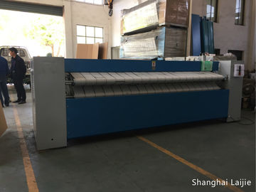Fully Automatic Laundry Press Ironing Machine , 2 Rollers Flat Ironer Machine