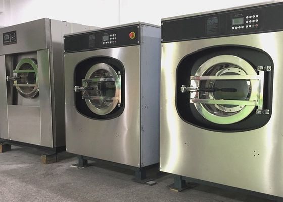 Máy giặt công nghiệp 2.2kw 25kg Giặt vắt Máy giặt vắt miễn phí